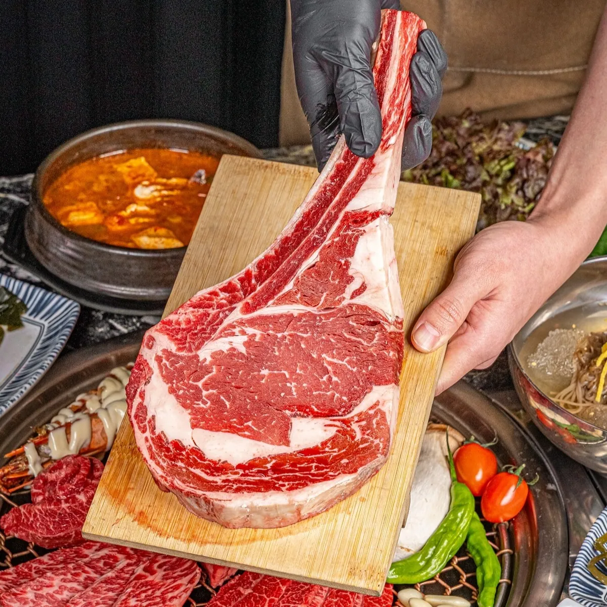 흑우토마호크 raw — 1대씩 한정 판매 (500g~900g)